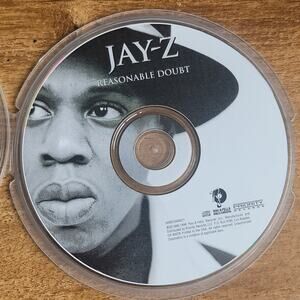 Vtg 90s Jay-Z Reasonable Doubt CD